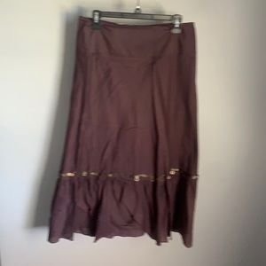 NWT Nougat London Maxi Cotton Skirt